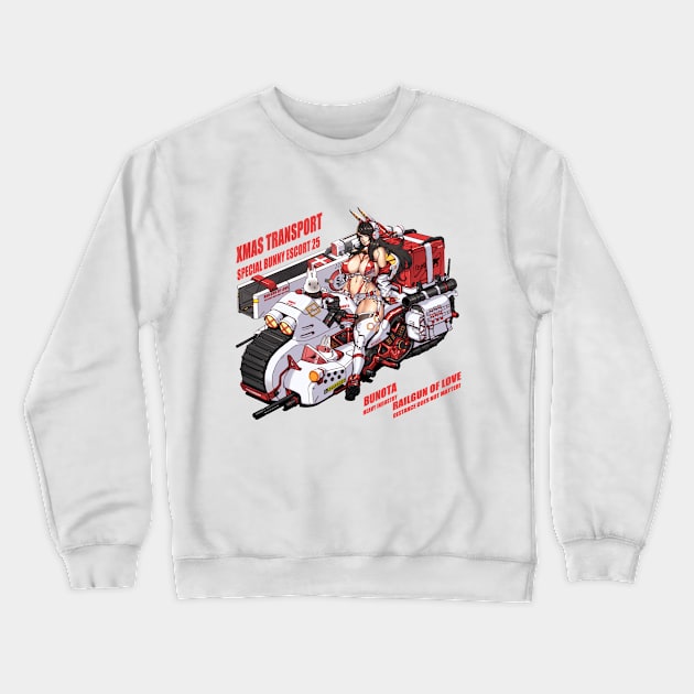 Xmas Transport Crewneck Sweatshirt by Pan_Ren_Wei